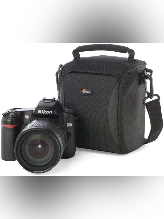 Other - Black Compact Camera Bag - Crossbody Carry Case